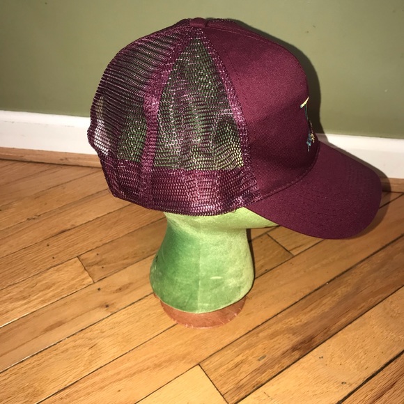 TCR Towing & Recovery Burgundy Hat Adjustable OS - Picture 2 of 6